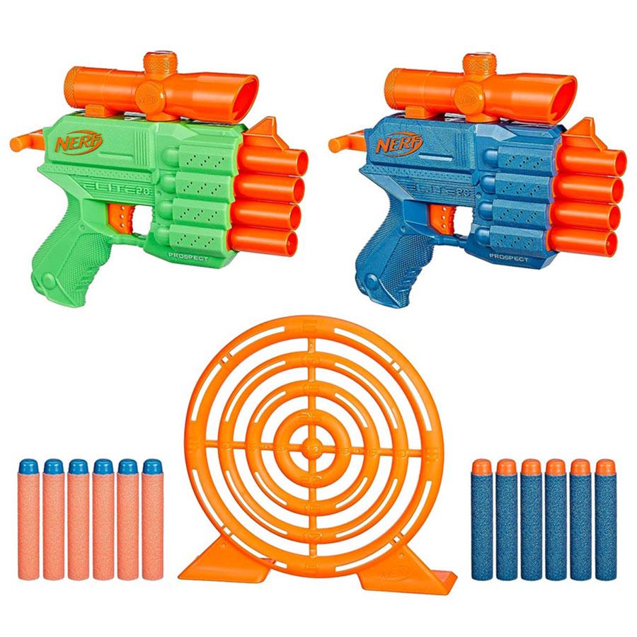 Набір бластерів Набір Nerf Elite 2.0 Prospect QS-4 Face Off Target Set (F8273)