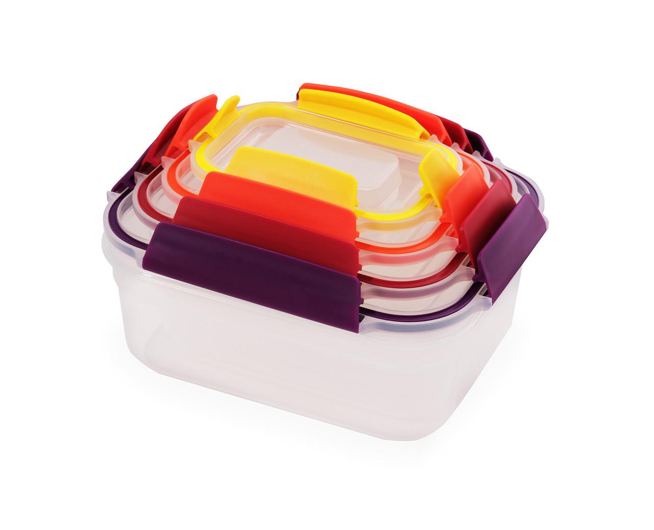 Комплект контейнеров Joseph Joseph Nest Lock для хранения пищи 8 шт. (1000013 ) - фото 3 Комплект контейнеров Joseph Joseph Nest Lock для хранения пищи 8 шт. (1000013 ) - фото 3