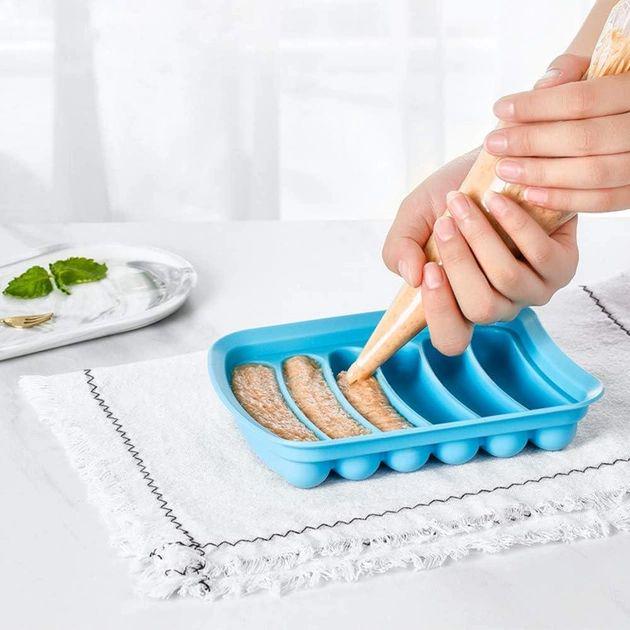 Форма для сосисок Kitchen Sausage Silicone Mold Синий (ma65) - фото 5