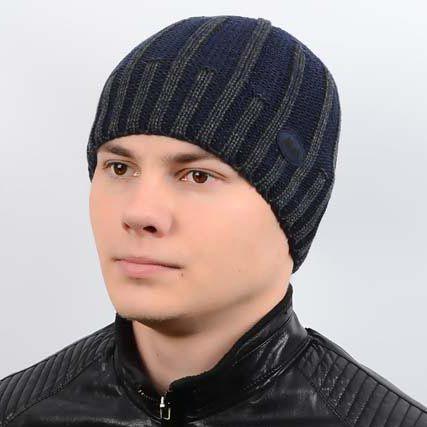 Шапка чоловіча Alex AL17038 L/57-58 см Темно-синій (34106) Шапка чоловіча Alex AL17038 L/57-58 см Темно-синій (34106)