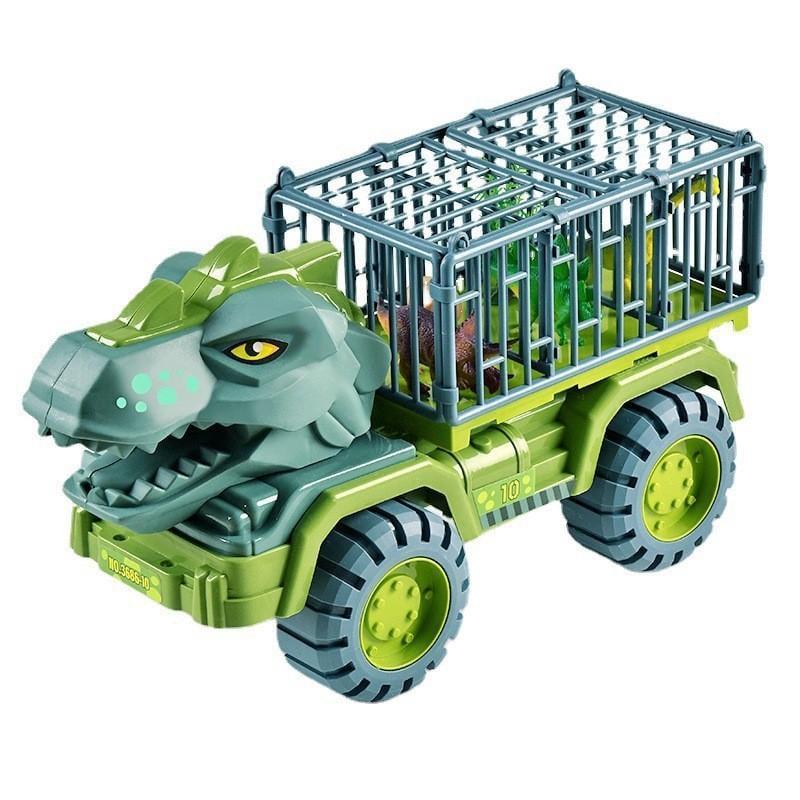 Машина динозавр Tyrannosaurus Transport Car Carrier Truck з 15 фігурками