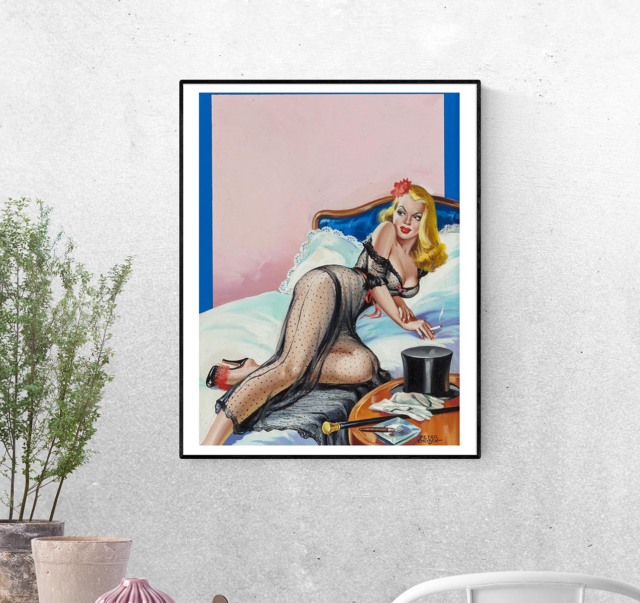 Постер Непослушная жена Питера Дрибена формат А-4 (pin_up1725003_Poster)