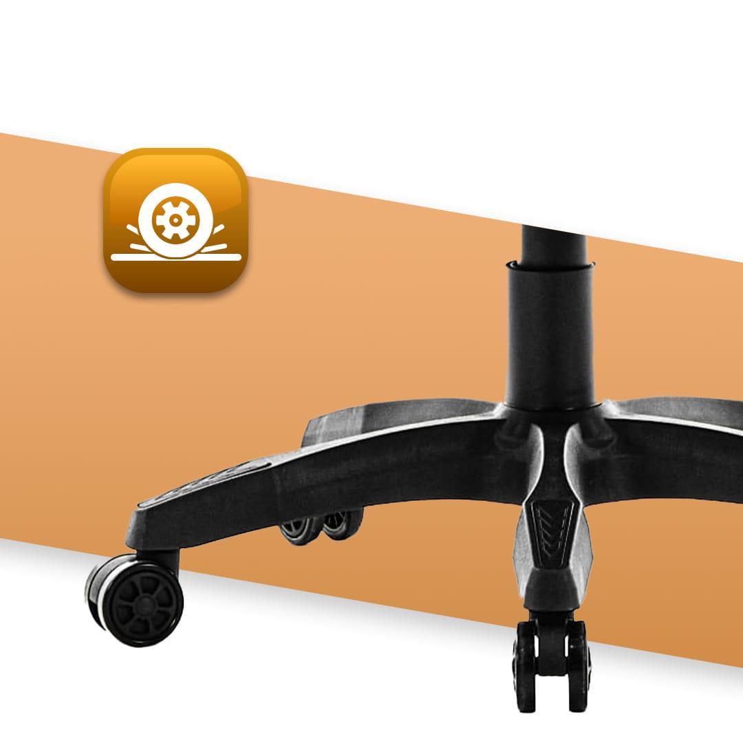 Комп'ютерне крісло Hell's HC-1000 тканина-1146 Gold (5907196011146) - фото 2