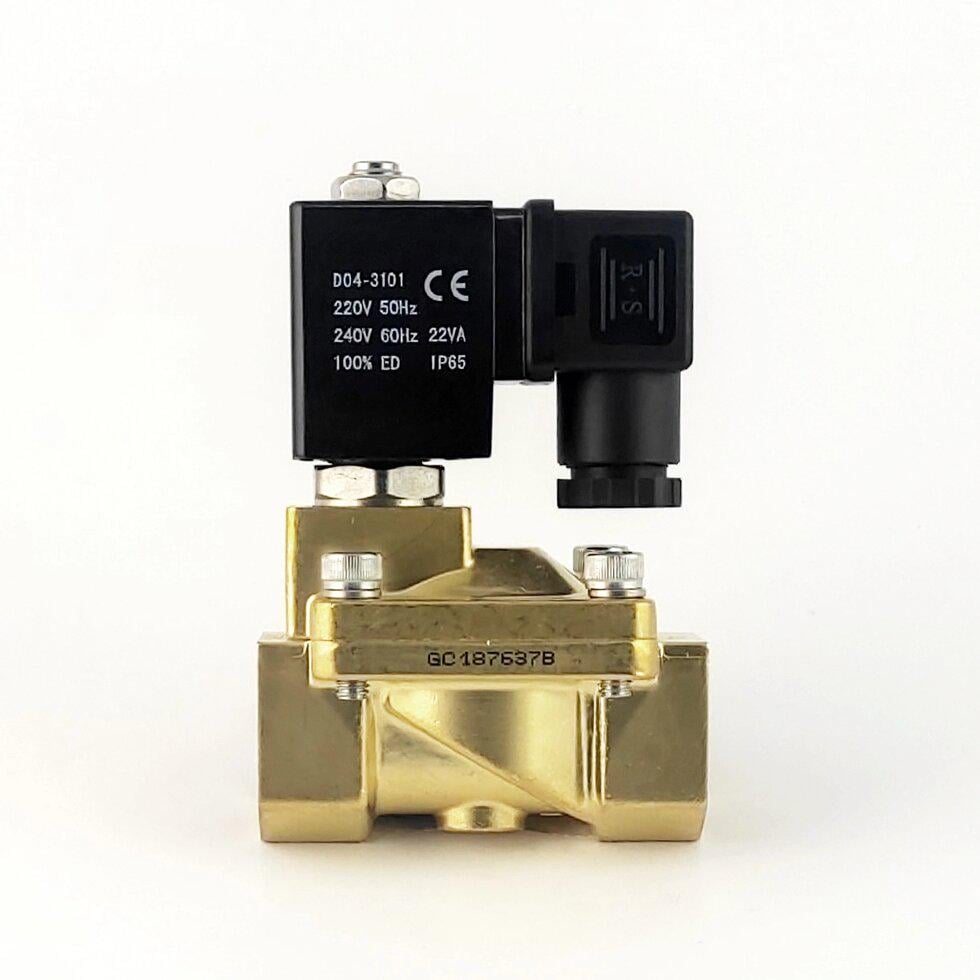 Нормально закрытый клапан косвенного действия RSP-20-E-AC220V 0,3-16 bar 3/4" (66778802572)