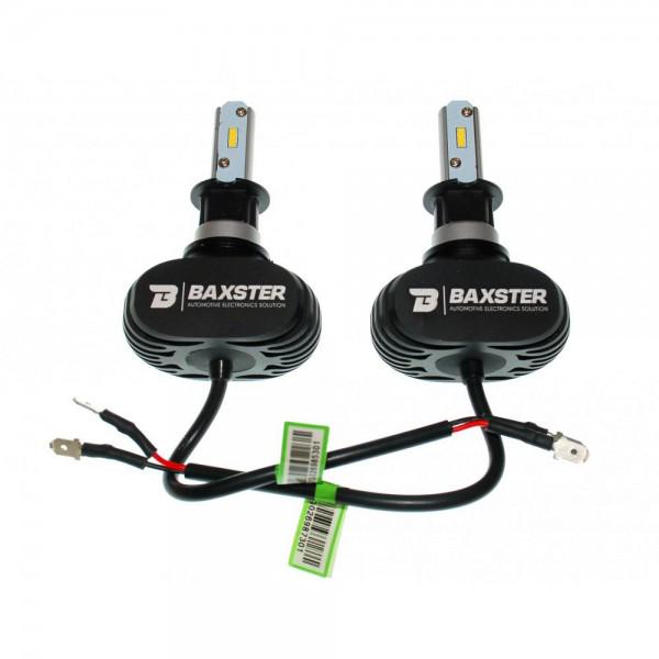 Комплект Led ламп Baxster S1 H3 с радиатором 5000 K 4000 Lm