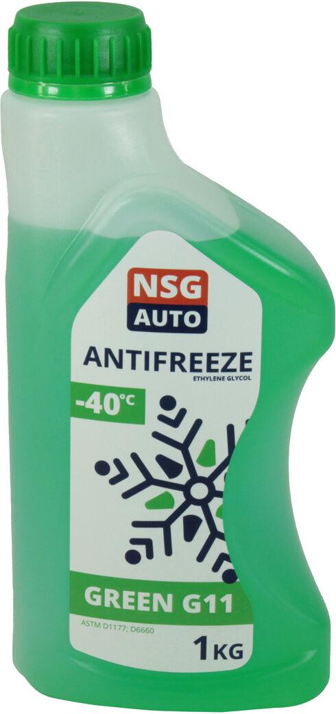Тосол антифриз -40 NSG AUTO G-11 1 кг Зеленый (NSG00014)