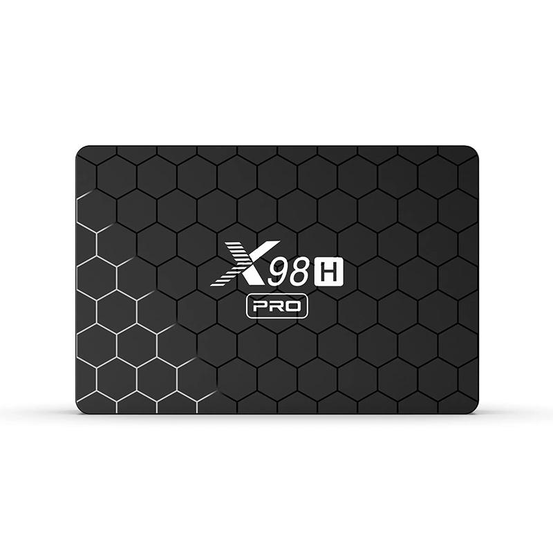 Смарт ТВ приставка X98H Pro WIFI6 4/64 Гб Smart TV Box Android 12 (554-3) - фото 2