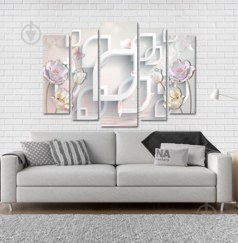 Модульна картина Poster-land Квіти Абстракція Art-18_5