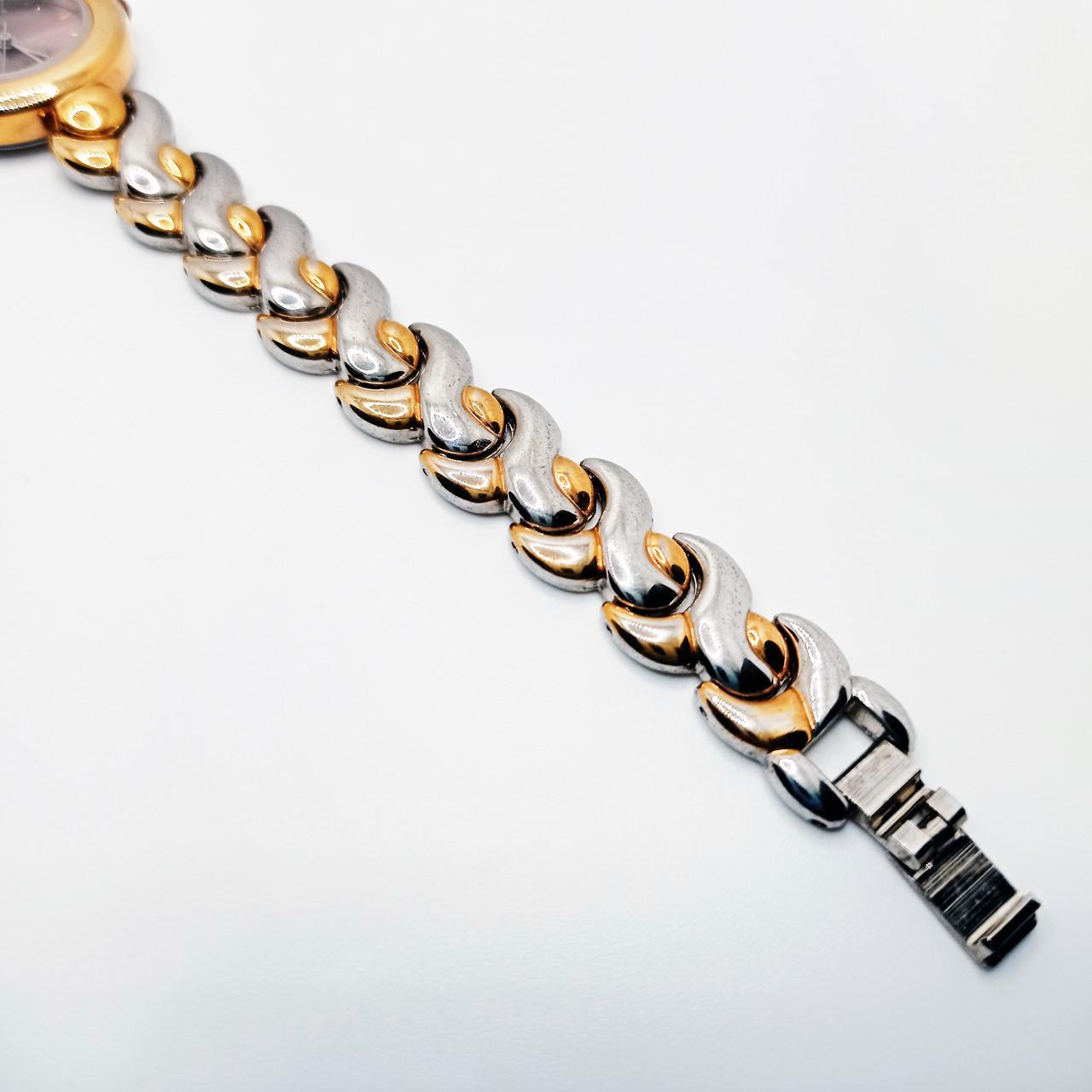 Наручний годинник Q&Q жіночий кварцовий металевий ремінець (G635-800) - фото 9