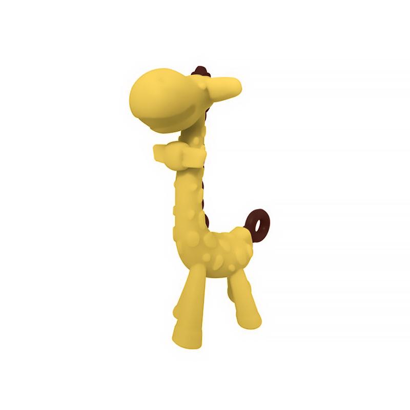 Прорезыватель для зубов силиконовый CUMENSS Giraffe Yellow