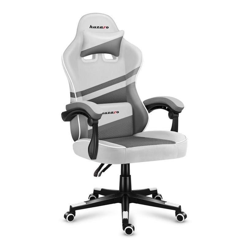 Крісло комп'ютерне для геймера Huzaro Force 4.4 White Mesh (503155)