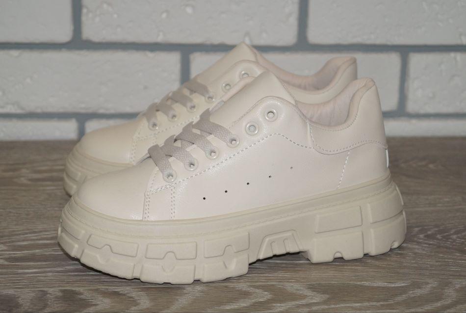 Кросівки Xifa 39 р. 24,5 см Бежевий (30267-39) - фото 2 Кросівки Xifa 39 р. 24,5 см Бежевий (30267-39) - фото 2