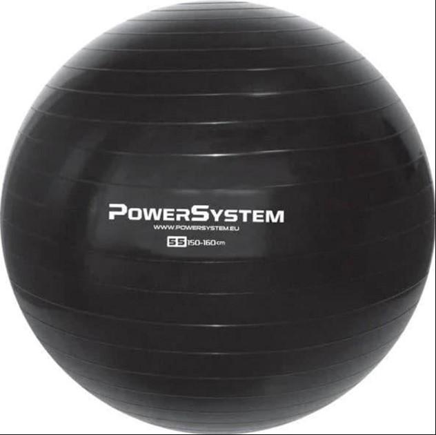 Фитбол для фитнесаPower System PS-4011 PRO Gymball Ø 55 см Black (4011BK-0)