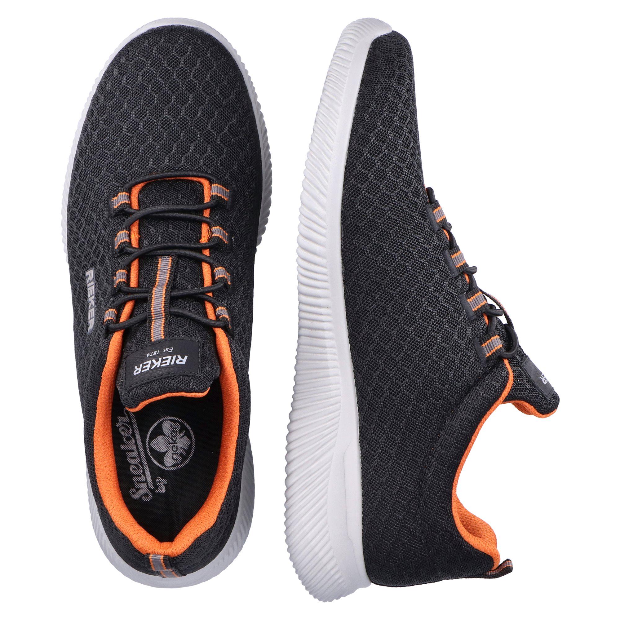 Кроссовки мужские Rieker р. 43 Черный/Оранжевый (34982-43) - фото 13 Кроссовки мужские Rieker р. 43 Черный/Оранжевый (34982-43) - фото 13