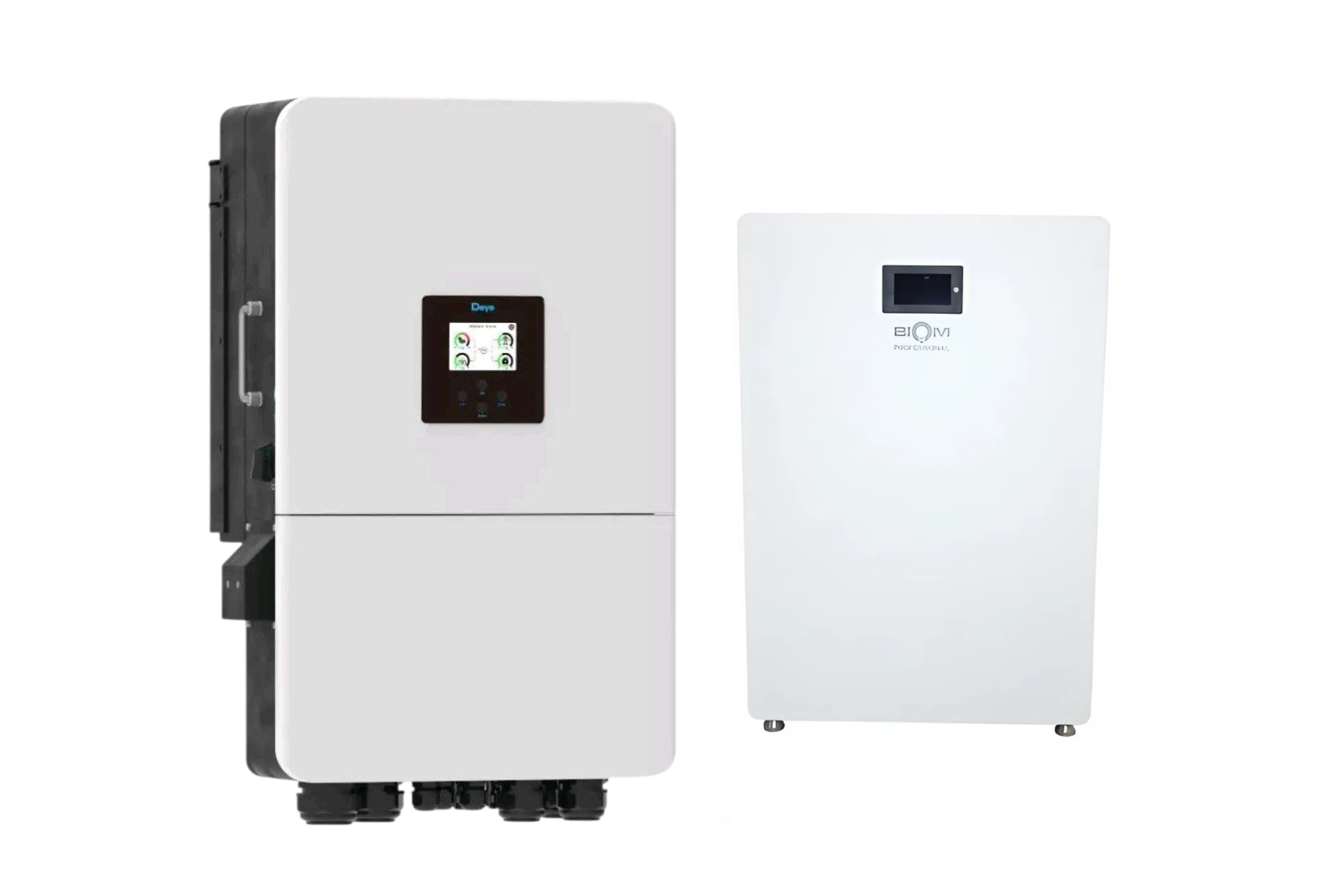 Инвертор Deye SUN-20K-SG05LP3-EU-SM2 20 кВт и аккумулятор Biom Professional BALFP-512200-V1 10,24 кВт·ч (33148703)