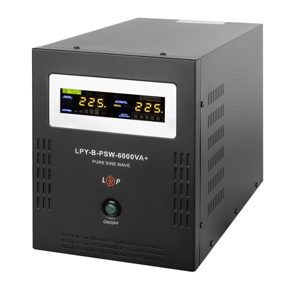 ДБЖ LogicPower LPY-B-PSW-6000VA+ з правильною синусоїдою 4200W (LP-6615) - фото 2 ДБЖ LogicPower LPY-B-PSW-6000VA+ з правильною синусоїдою 4200W (LP-6615) - фото 2