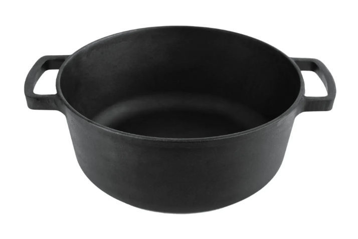 Каструля чавунна без кришки Brizoll 6 л