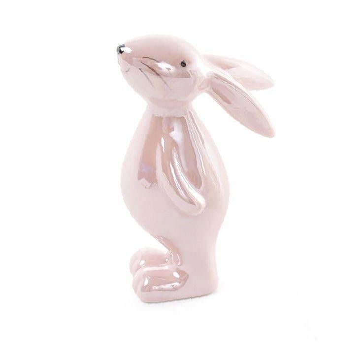 Сувенир BonaDi Кролик 10 см Розовый перламутр (834-758)