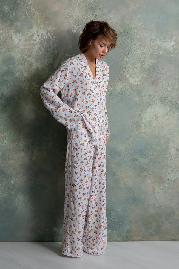 Пижама кружевная Forli с брюками XS/S Beauty (VS0075-02-69_XS/S) - фото 3 Пижама кружевная Forli с брюками XS/S Beauty (VS0075-02-69_XS/S) - фото 3