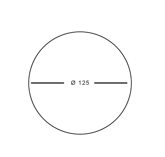 Вентиляційна решітка для натяжних стель №2 магнітна Ø 185 мм (4902) - фото 2