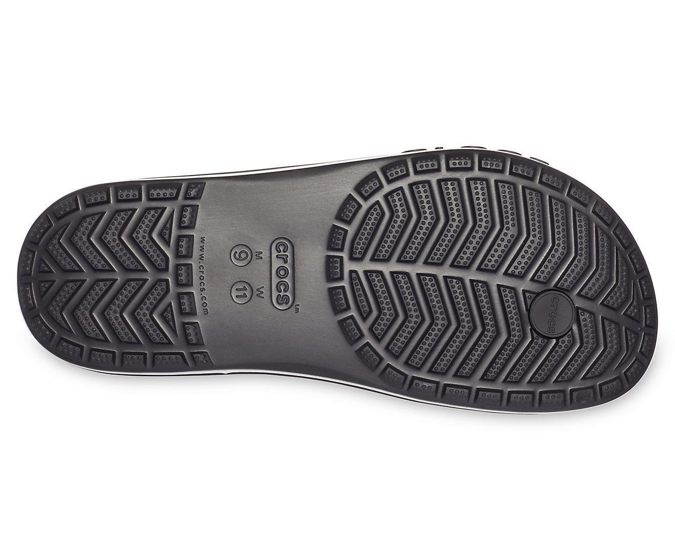 Вьетнамки Crocs Bayaband Flip M8W10 р. 41 26,5 см Black/White (205393-M) - фото 6 Вьетнамки Crocs Bayaband Flip M8W10 р. 41 26,5 см Black/White (205393-M) - фото 6