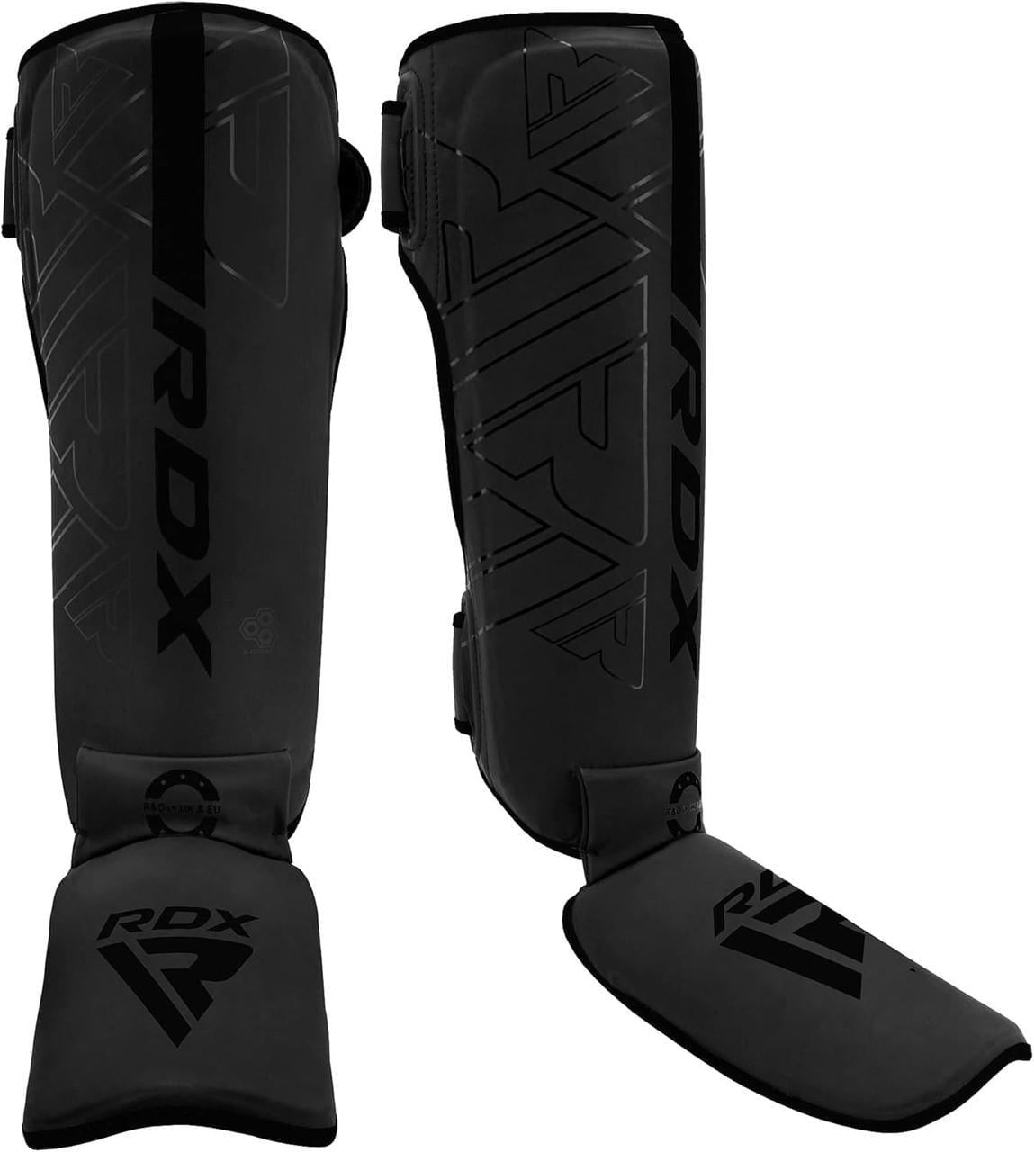 Защита голени и стопы RDX F6 KARA Shin Instep Guards M Black (3070040024)