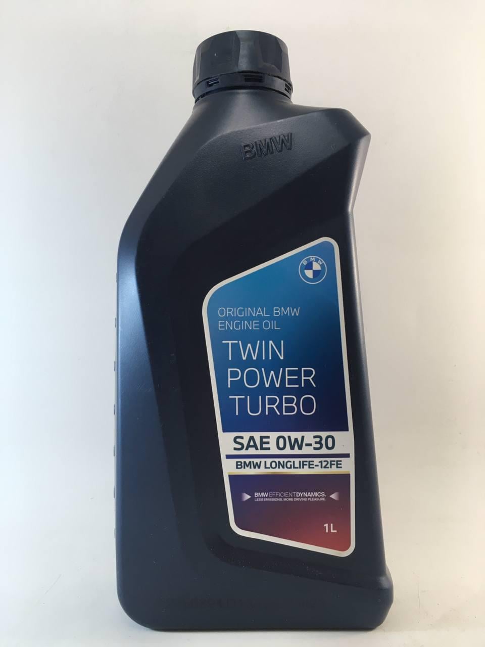 Моторное масло BMW TwinPower Turbo Longlife-12 FE C2 SP 0W-30 1 л (83212365935)