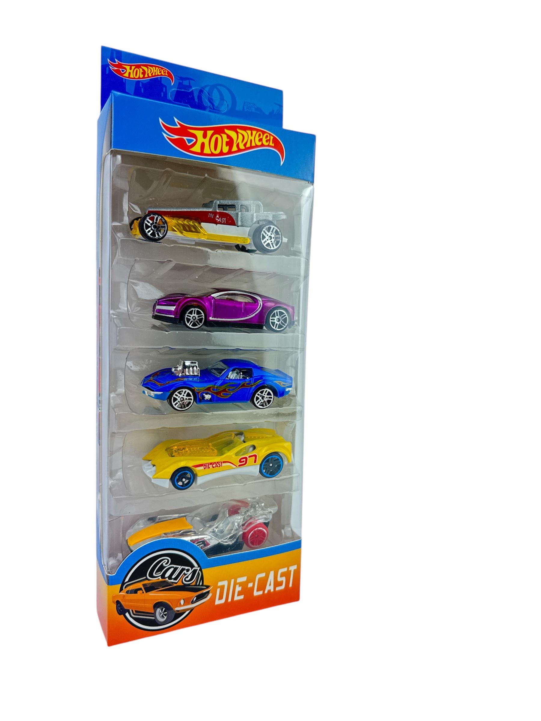 Ігровий набір машинок Hot Wheel DIE-CAST 5 шт. (779-055)