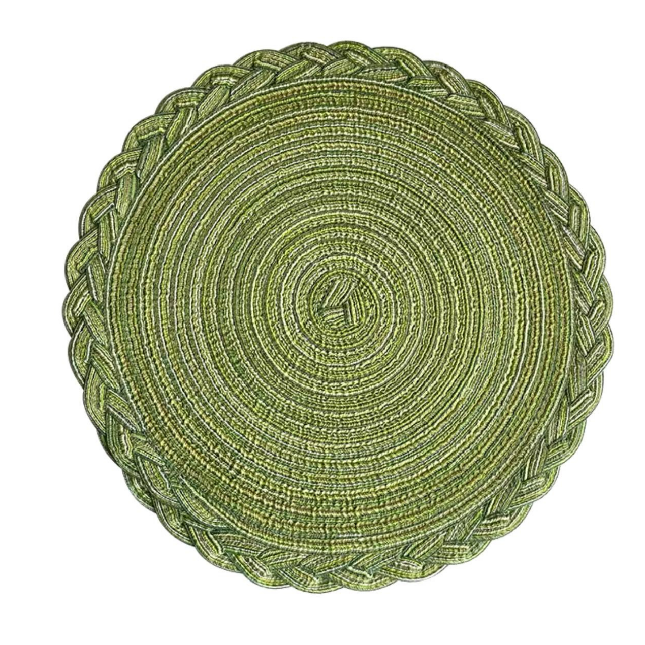 Килимок сервірувальний d 38 см Зелений (31555033)