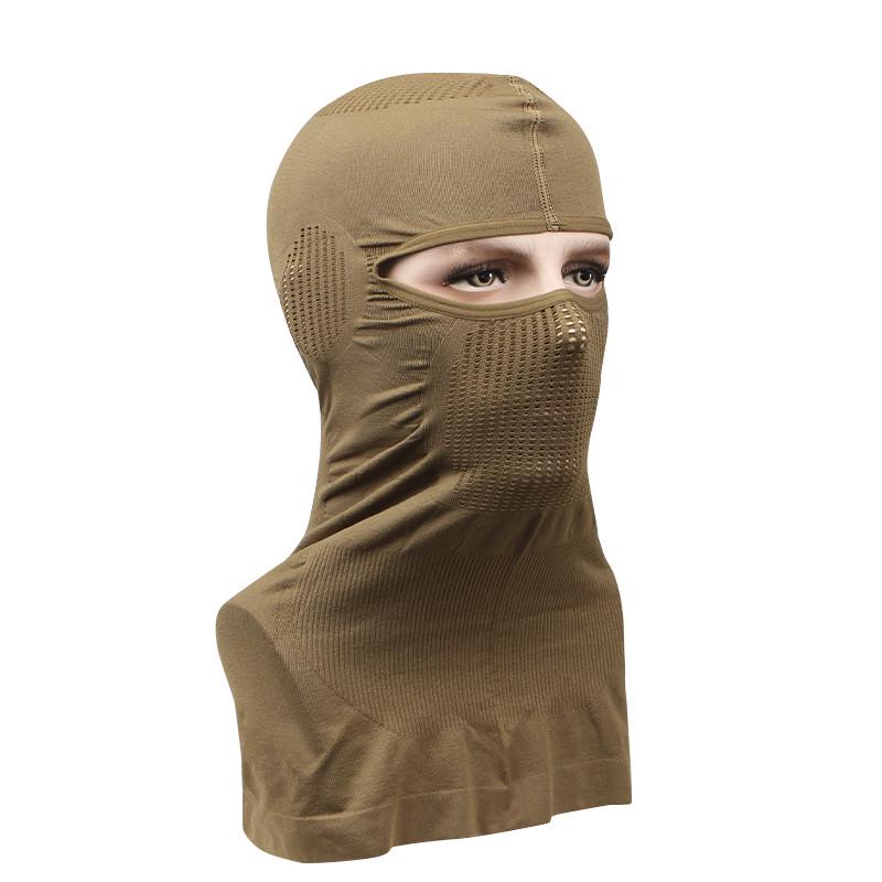 Балаклава Lesko 003 дышащая ткань демисезонная Brown