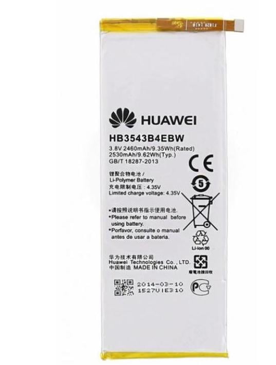 Аккумулятор HB3543B4EBW для Huawei P7 2460 mAh (000021699) Аккумулятор HB3543B4EBW для Huawei P7 2460 mAh (000021699)