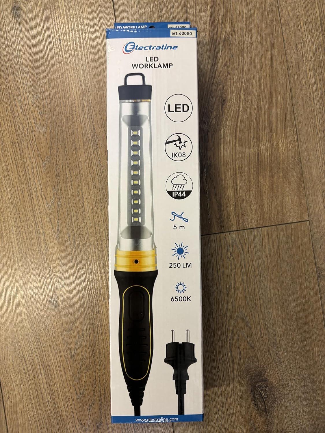 Лампа робоча Electraline LED 250 Лм 5 м IP44 - фото 8