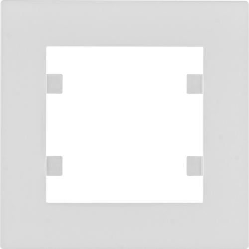 Рамка одинарная Hager Lumina-Intens Белый (28685022)