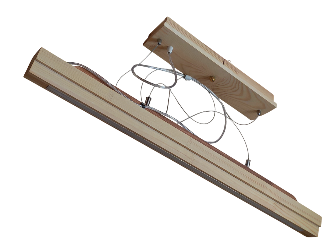 Линейный светильник подвесной LED из дерева (2087903746)