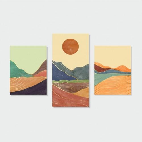 Модульная картина Sunset 141x90 см (MK322041)