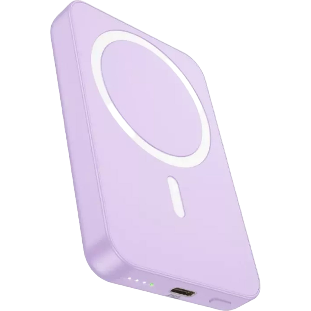 Зовнішній акумулятор Hoco J109 Easy MagSafe 5000 mAh 20W Purple