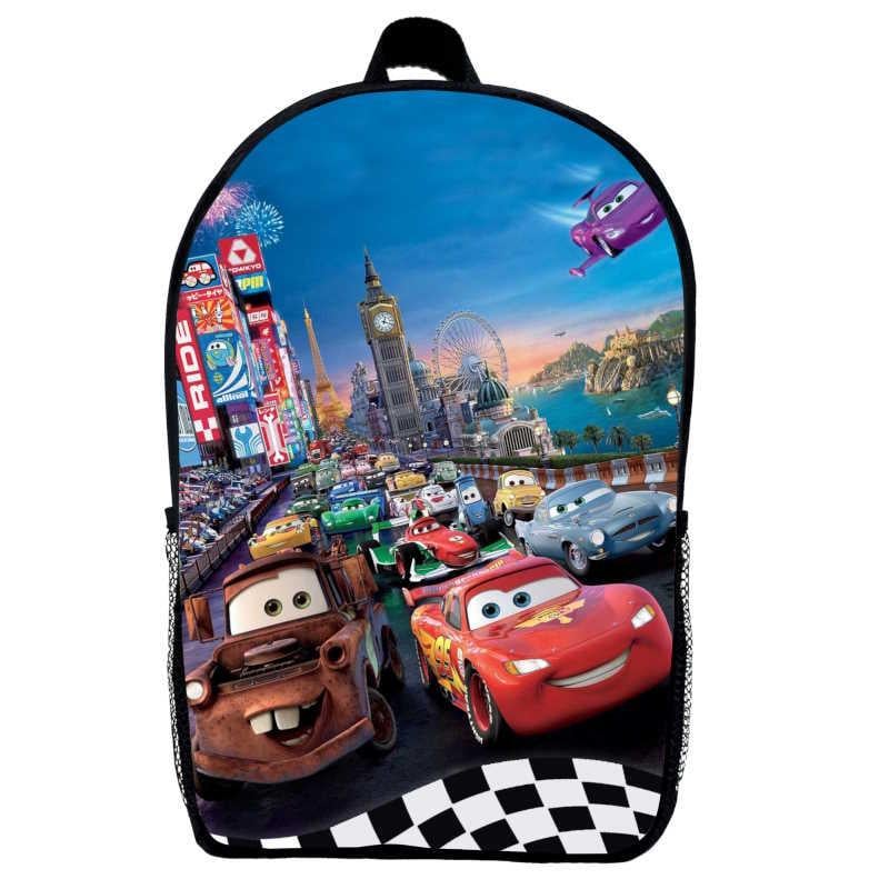 Школьный рюкзак детский Cars 05 Тачки Молния МакКвин 29х21х9 см 5 л Черный (2216186544)