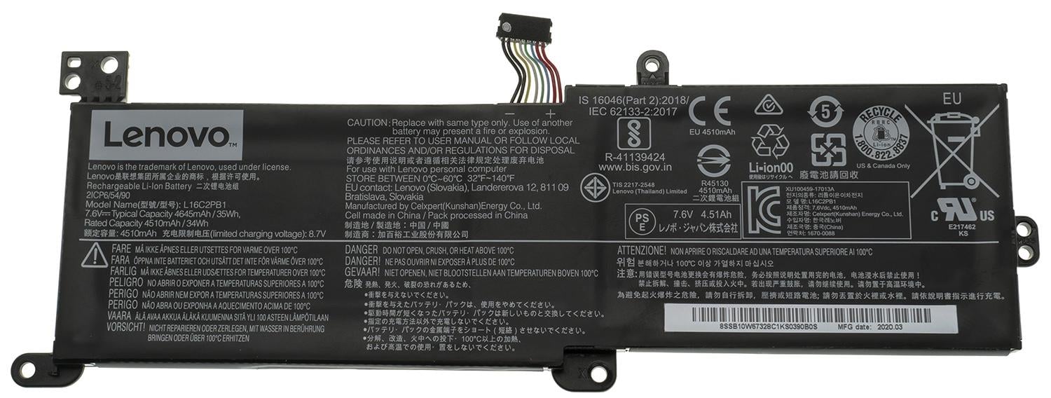 Акумуляторна батарея L16M2PB1 35Wh (6589)