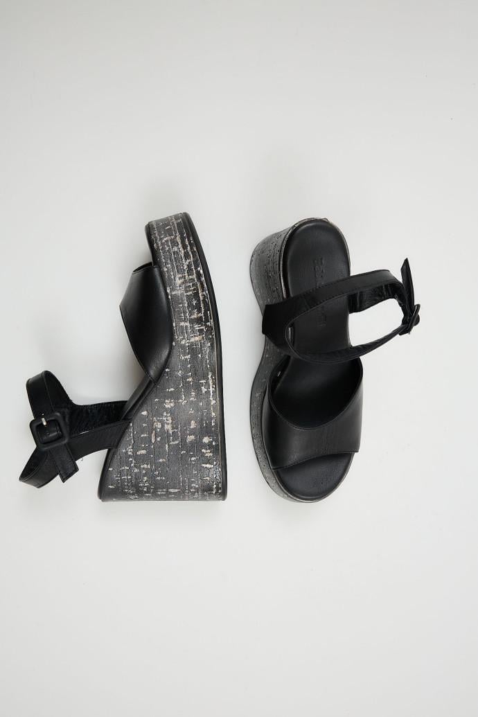 Босоніжки жіночі Fabio Monelli шкіряні р. 40 Чорний (199094) - фото 2 Босоніжки жіночі Fabio Monelli шкіряні р. 40 Чорний (199094) - фото 2