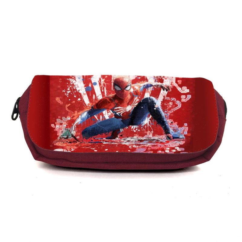 Пенал школьный Паук Spiderman-040 Бордовый (1560354589)