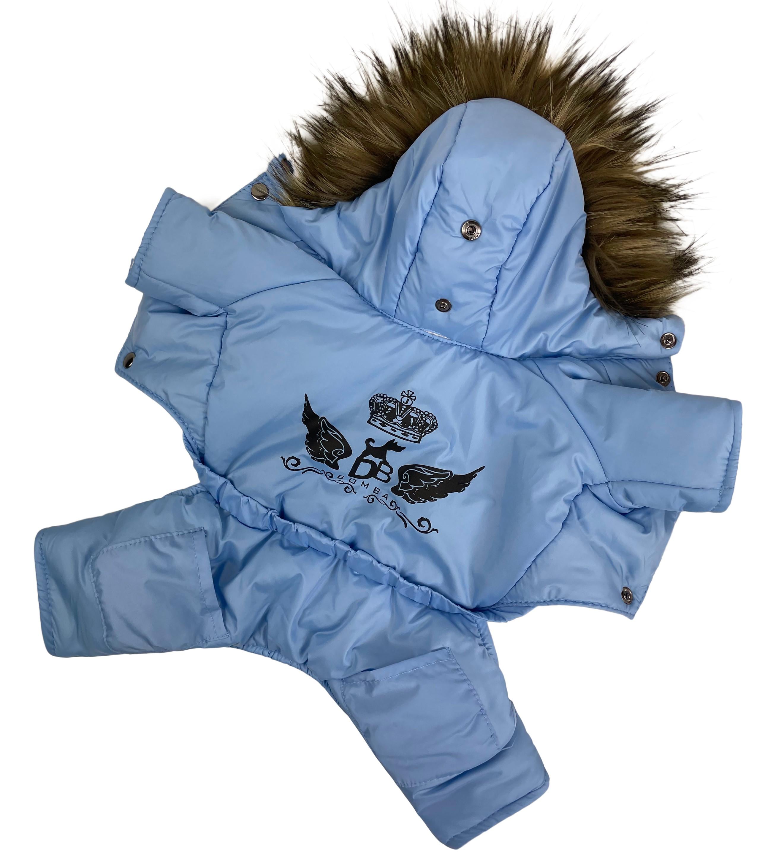 Комбинезон для собак на меху DB AM-28 р. 8 Синий (70580159)