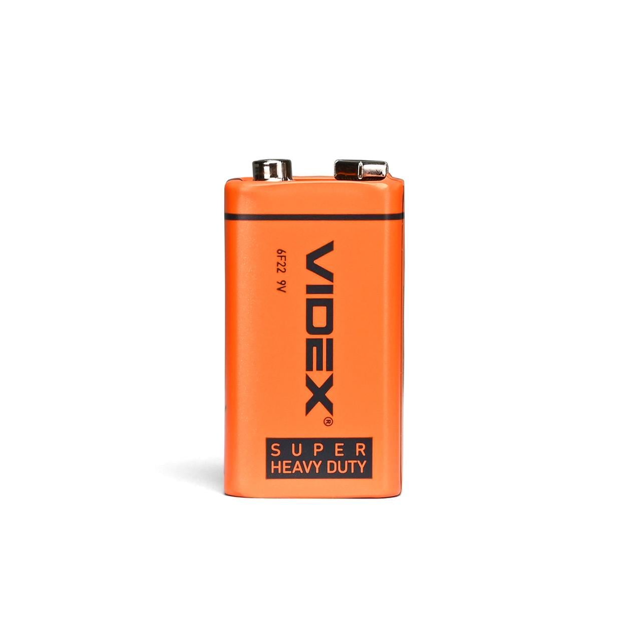 Крона солевая Videx 6F22 9V Shrink (2881180199)