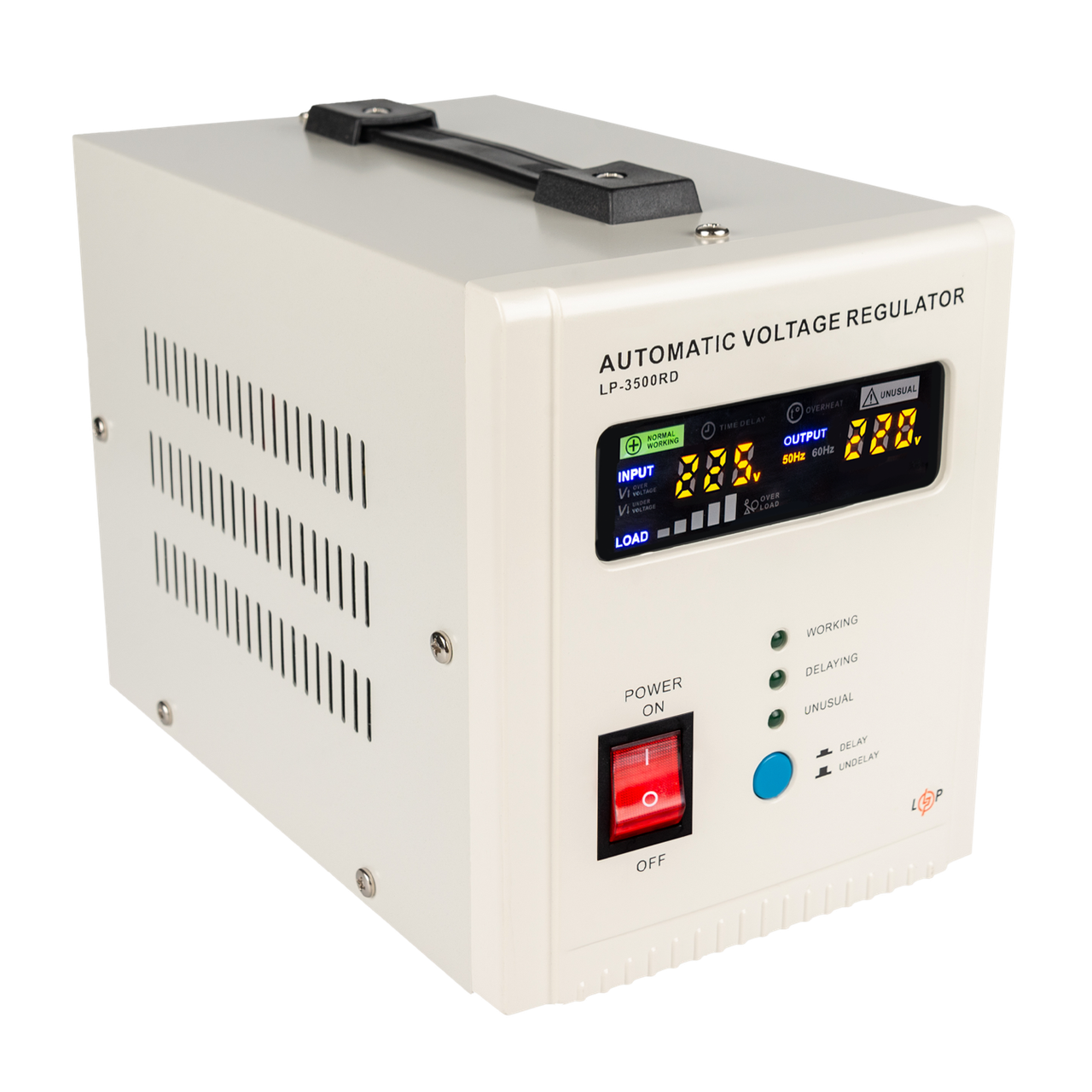 Стабілізатор напруги LP-3500RD 2100Вт/7 ступ - фото 3
