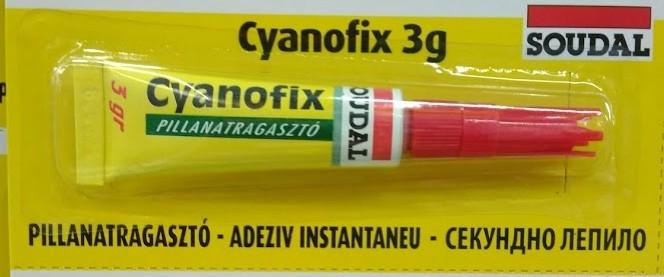 Клей cекундный Soudal Cyanofix 84А 3 г 3 шт. (000030000084000300)