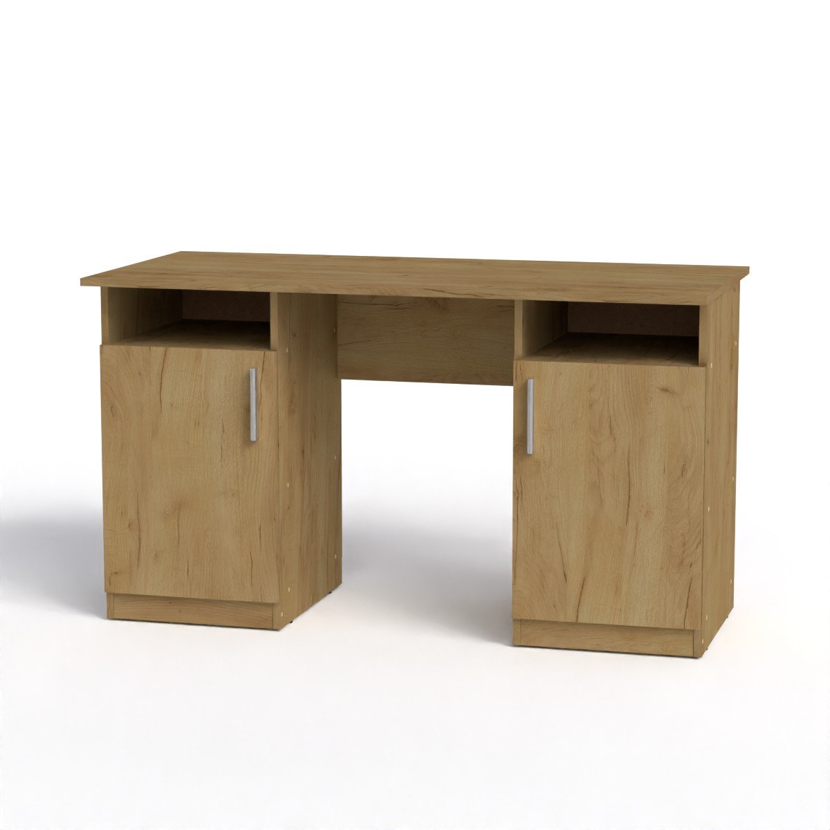 Стіл письмовий Компанит Вчитель 130х60х73,6 см Дуб крафт золотий