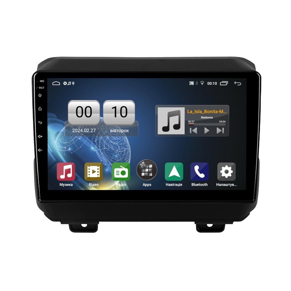 Автомагнітола штатна QIV Q1 для Jeep Wrangler 4 JL 2018-2023 9" (Q46050) Автомагнітола штатна QIV Q1 для Jeep Wrangler 4 JL 2018-2023 9" (Q46050)