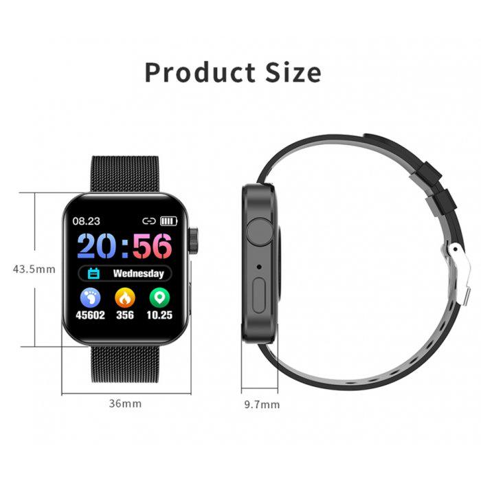 Смарт-годинник UWatch Extra Black (2724) - фото 5 Смарт-годинник UWatch Extra Black (2724) - фото 5