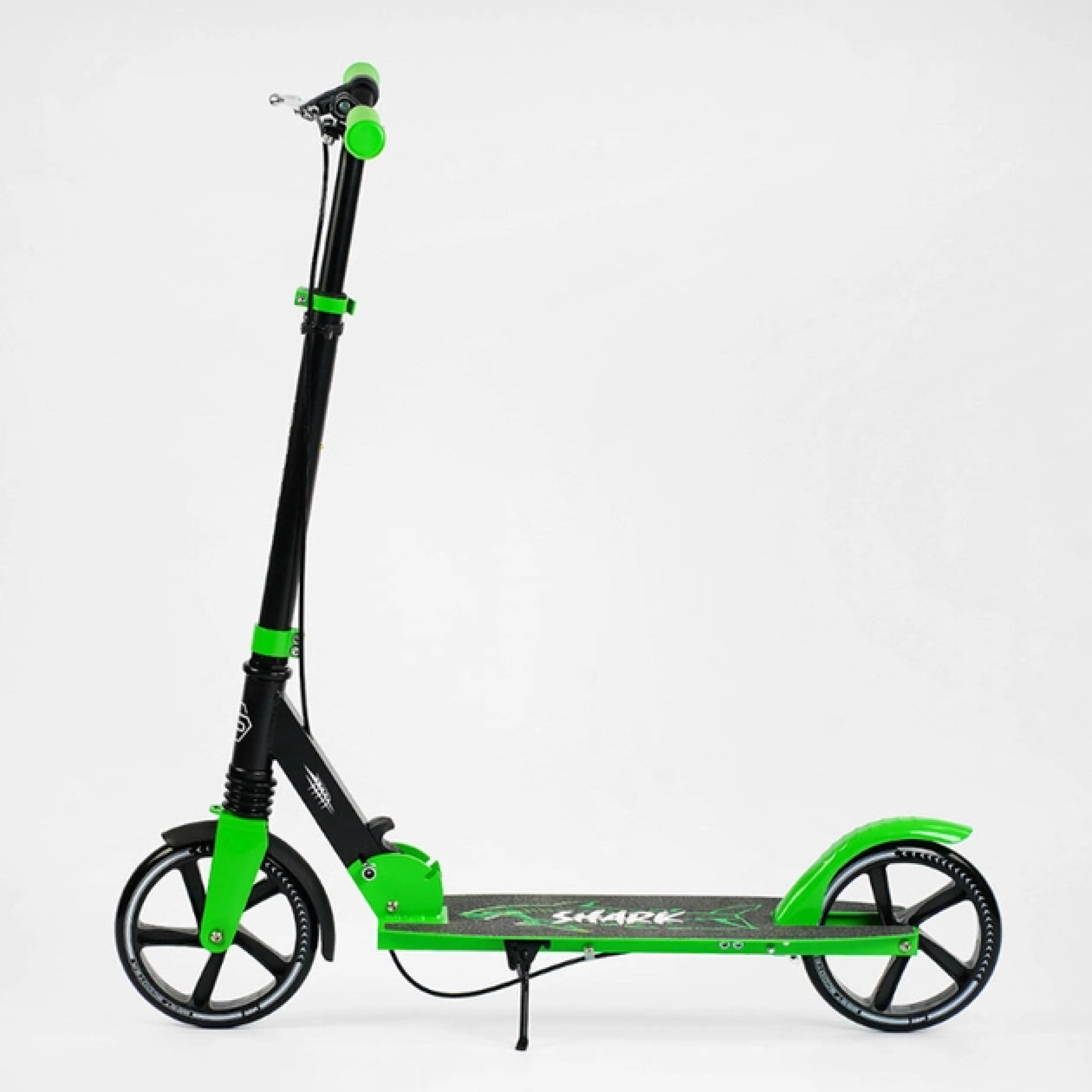 Самокат городской Best Scooter Shark Зеленый Самокат городской Best Scooter Shark Зеленый