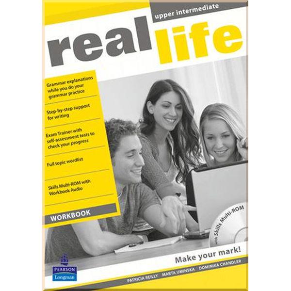 Книга Marta Uminska/Dominika Chandler "Real Life Upper-Intermediate Workbook with Multi-ROM" (ISBN:9781408239483)