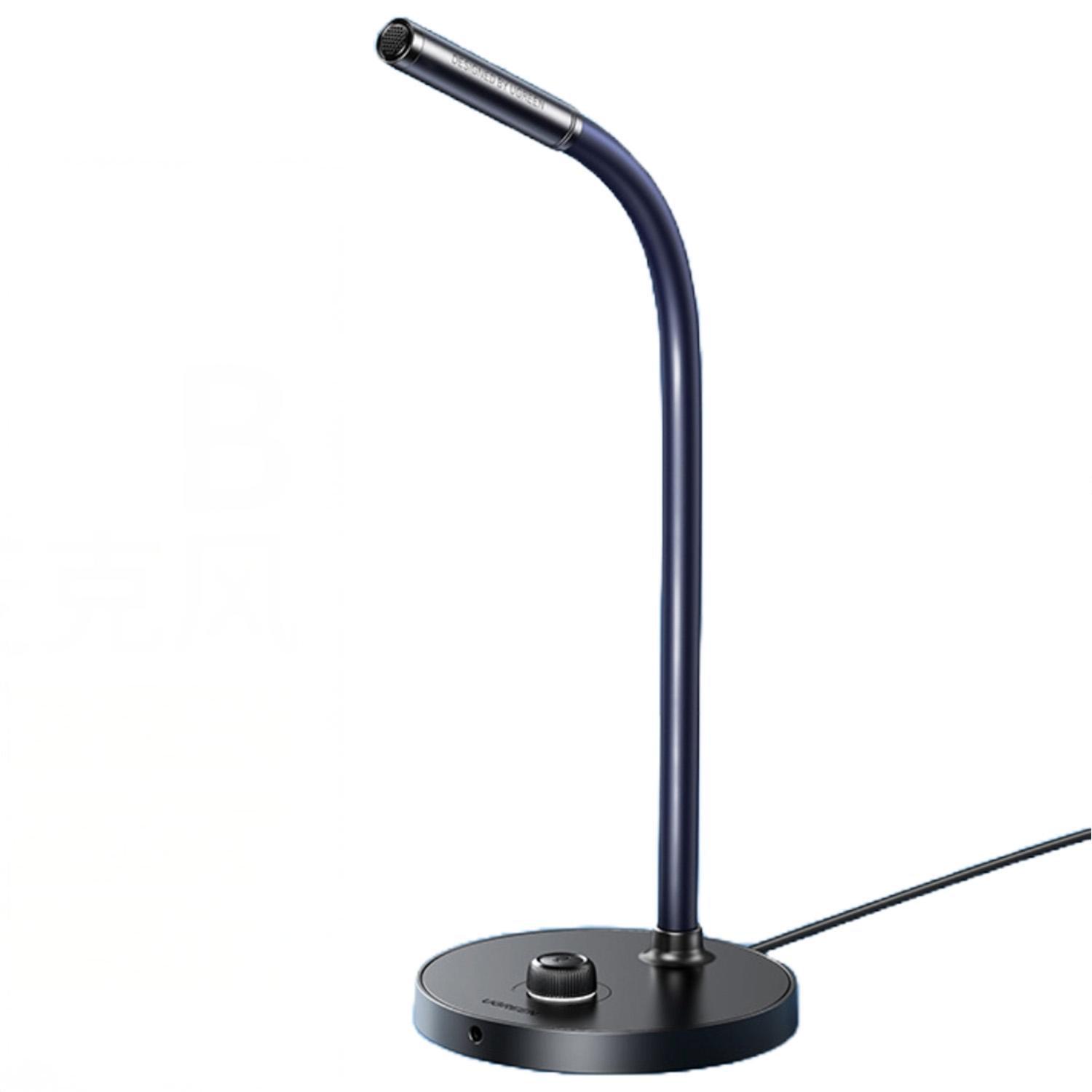 Мікрофон настільний UGREEN CM564 USB/3,5 мм 1,5 м Чорний (90416)